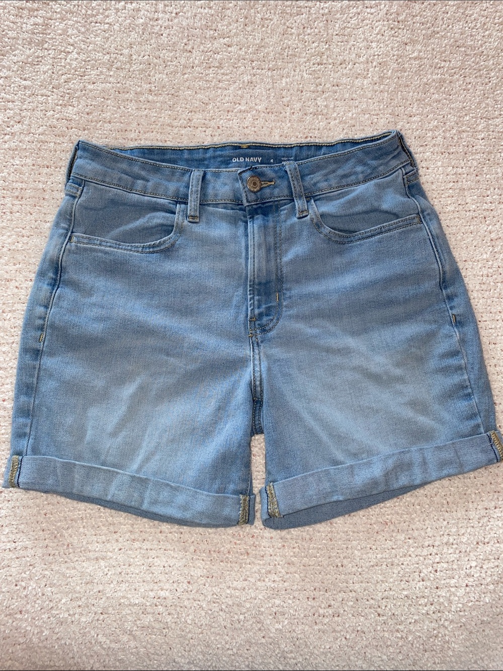 Old Navy Hi Rise Wow Jean Shorts